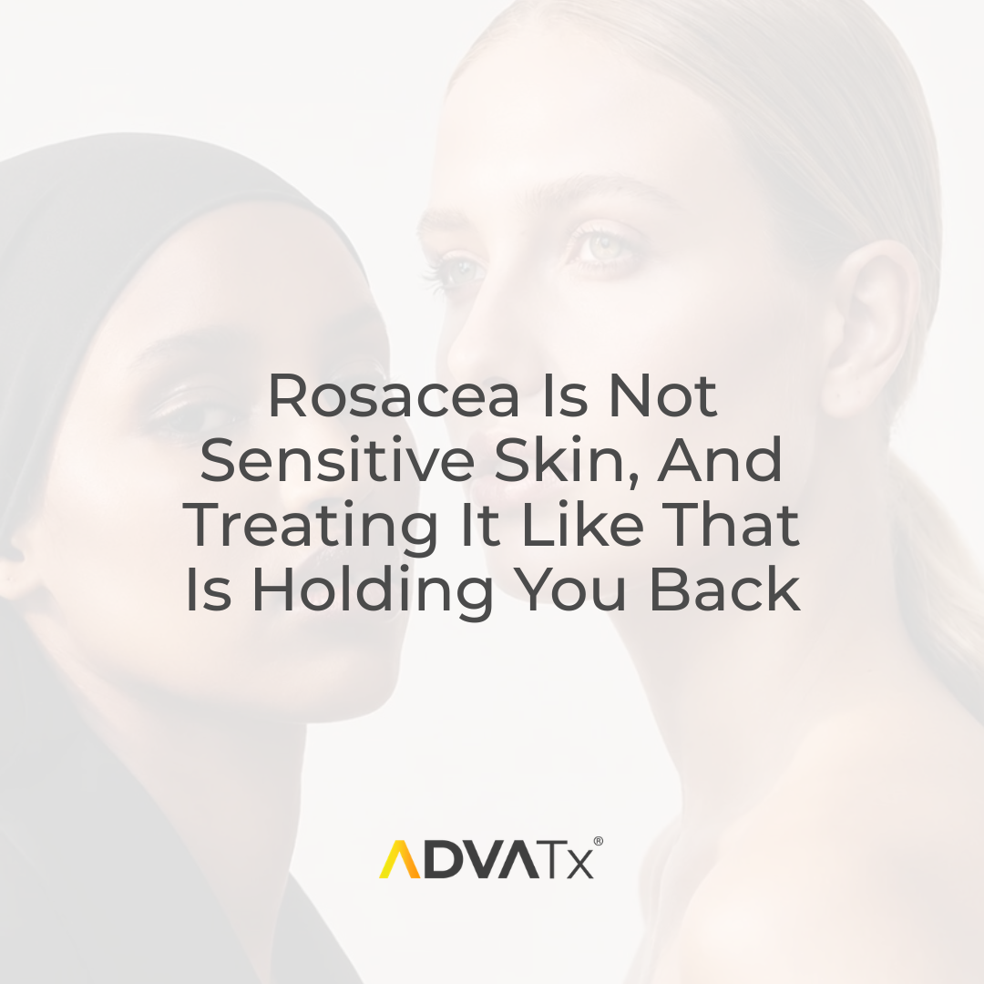 Rosacea Is Not Sensitive Skin — And Treating It Like That Is Holding You Back
