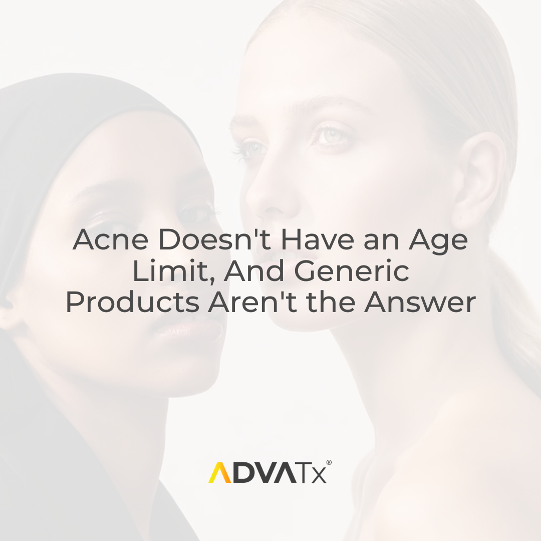 Acne Doesn't Have an Age Limit — And Generic Products Aren't the Answer
