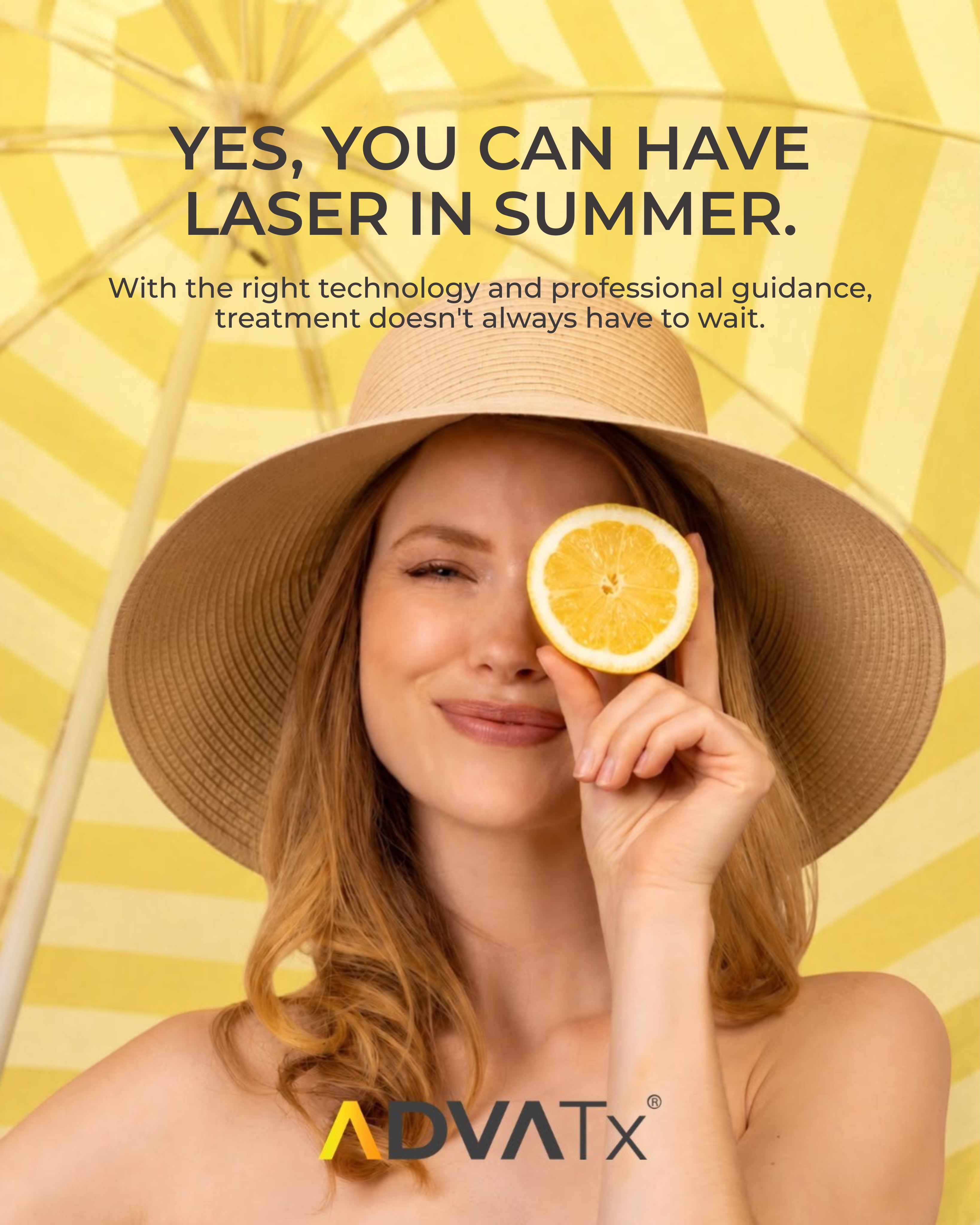 YES, YOU CAN HAVE LASER IN SUMMER ☀️

One of the biggest misconceptions in aesthetics is that all laser treatments have to stop when summer begins.

The reality? With the right technology, professional assessment and proper aftercare, treatment doesn’t always have to wait until autumn.

ADVATx is designed with patient comfort in mind, offering minimal discomfort and little to no social downtime, while helping practitioners treat concerns such as pigmentation, redness, acne scars and skin rejuvenation.

📩 Get in touch to learn more about ADVATx.

#summerskin #lasertreatment #advatx #skinlaser #skinrejuvenation